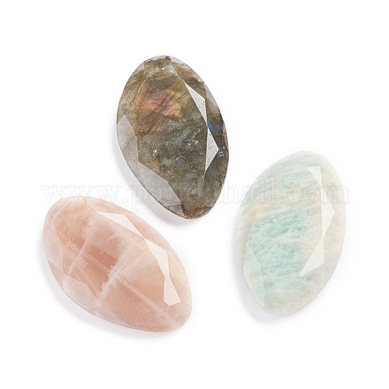 Кабошоны из натурального смешанного драгоценного камня G-L514-032-1