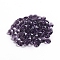 Glass Charms, Faceted, Cone, Purple, 8x4mm, Hole: 1~1.2mm
