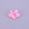 Phantom Resin Beads, DIY Accessories, Star, Pearl Pink, 25x26x11mm, Hole: 3.5mm