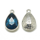 Alloy Glass Charms PALLOY-T028-7x10mm-14-2