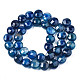 Natural Agate Beads Strands G-S359-366D-2