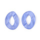 Transparentem Acryl Verknüpfung Ringe OACR-T024-01-K05-2