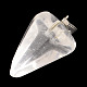 Cone/Spike/Pendulum Natural & Synthetic Mixed Stone Pendants G-R278-86-2