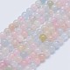 Chapelets de perles en morganite naturelle G-I206-47-4mm-1