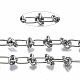 304 Stainless Steel Link Chains CHS-S008-005P-4