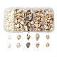 5 styles de perles de coquillages naturels mélangés SSHEL-YW0001-03-1