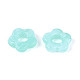 Perles acryliques transparentes de couleur dégradée&nbsp;OACR-N137-49T-2
