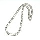 Модные ожерелья 304 из нержавеющей стали Figaro цепи для мужчин STAS-A028-N024P-1