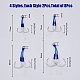 SUPERFINDINGS 4 Sizes Double Fishing Assist Hooks Kit 8pcs Blue Seal Slow Fast Fall Jigs Fishing Hook Sea Fishing Jigging Lures Hooks with Tassel for Vertical Jig Fish Equipment Supplies AJEW-FH0003-23-2