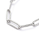 Religión tema 304 acero inoxidable cadenas de clip  collares pendientes NJEW-JN02741-4