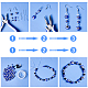 Nbeads 600Pcs 3 Sizes Resin Beads RESI-NB0001-47-4