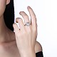 Anillos de dedo de plata 925 esterlina tailandesa RJEW-BB30845-6-3
