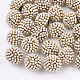 Botones de perlas de imitación de plástico abs FIND-T044-35A-1