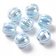 Perles de porcelaine perlées manuelles PORC-G010-01B-1