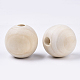 Perles en bois naturel non fini WOOD-Q041-04A-2