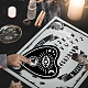 FINGERINSPIRE Ouija Board Painting Stencil 8.3x11.7inch Large Layered Eyes Drawing Template Plastic PET Moon Stars Stencil for Painting Hollowed Fantasy Theme Template for Floor Wall Decoration DIY-WH0396-694-6