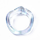 透明樹脂指輪  ABカラーメッキ  ライトスカイブルー  usサイズ6 3/4(17.1mm) RJEW-T013-001-E06-5