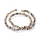 Electroplate Glass Beads Strands EGLA-L016-HP-A02-3