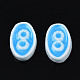 Opaque Resin Cabochons CRES-S302-59A-2