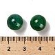 Perle di agata con vene di drago verde naturale G-K349-02B-3