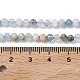 Natürliche Aquamarin Perlen Stränge&nbsp;X-G-L651-C09-4mm-5