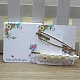Quadratische Haarspangen-Anzeigekarten aus Papier DIY-B061-01B-01-1