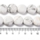 Natürliche Howlith Perlen Stränge&nbsp;G-C159-A01-01-5