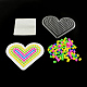 Heart DIY Melty Beads Fuse Beads Sets: Fuse Beads X-DIY-R040-32-1