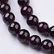 Natural Garnet Beads Strands X-G-J376-37-6mm-3