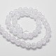Chapelets de perles en quartz naturel craquelé X-G-D840-01-6mm-2