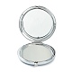 (defekter Ausverkauf: Alphabet Druckfehler) Edelstahlsockel tragbare Make-up-Kompaktspiegel STAS-XCP0001-36-6