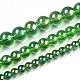 Electroplate Transparent Glass Beads Strands GLAA-T032-T6mm-AB07-4