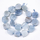 Chapelets de perles en aigue-marine naturelle G-N326-05-2