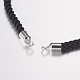 Création de bracelets à cordon torsadé en nylon X-MAK-F019-04P-2