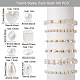 Fashewelry 800pcs 8 Stil nachgemachte Perlenacrylperlen OACR-FW0001-01-4