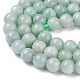 Natürliche jadeite Perlen Stränge G-L518-F-02-1