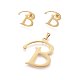 304 Stainless Steel Pendants and Stud Earrings Jewelry Sets SJEW-P101-02G-1