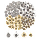 SUNNYCLUE 1 Box 120Pcs 4 Styles Sunflower Pendant Bulk Alloy Flower Charms Antique Silver Bronze for Jewelry Making Charms Findings Bracelet Necklace Earring Keychain DIY Craft Supplies Accessories TIBEP-SC0002-06-1