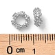 Perles de style européen en laiton micro pavé de zircone cubique KK-P239-30A-P-3