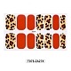 Fruit Floral Leopard Print Full Wrap Nail Polish Stickers MRMJ-T078-ZA274-1