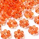 Cadres de perles acryliques transparents TACR-S153-01A-84-1