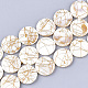 Chapelets de perles en coquille d'eau douce  SHEL-S274-62F-2