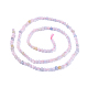 Chapelets de perles en morganite naturelle G-F619-08-3mm-2