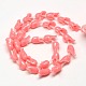 Synthetic Coral Calla Lily Beads Strands CORA-L004-A-04-2