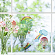 8 Sheets 8 Styles PVC Waterproof Wall Stickers DIY-WH0345-105-5
