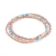3pcs 3 styles ensembles de bracelets en perles extensibles BJEW-JB06053-01-1