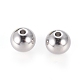 Stainless Steel Beads X-STAS-R033-8mm-2