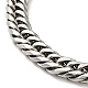 201 Stainless Steel Cuban Link Chains Bracelet for Men Women BJEW-H550-07A-P-2