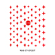 3D Stern Seepferdchen Bowknot Nagel Aufkleber Aufkleber MRMJ-R090-57-DP3207-2