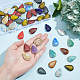 2 пакетик фарфоровых кабошонов в форме слезы DIY-PH0005-43-5